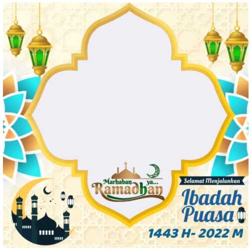 Twibbon Marhaban Ya Ramadhan 1443